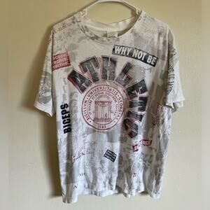 Georgia Bulldogs Athletics Vintage AOP T-shirt